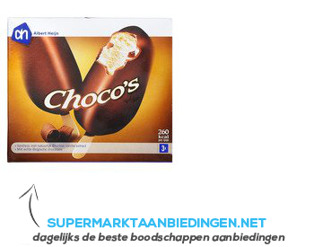 AH Choco's aanbieding