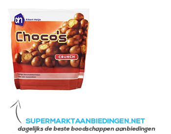 AH Choco's crunch aanbieding