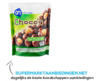 AH Choco's hazelnoten aanbieding