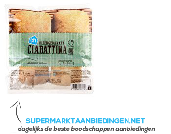 AH Ciabattina aanbieding