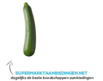 AH Courgette aanbieding