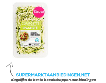 AH Courgette spaghetti aanbieding