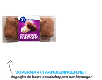 AH Crunch praline bonbons aanbieding