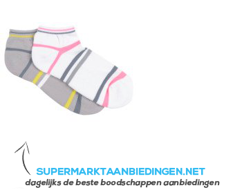 AH Dames multi sportsokken maat 35-38 aanbieding