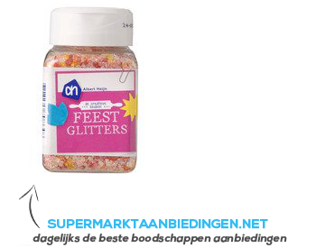 AH Deco feestglitters aanbieding