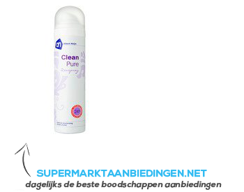 AH Deospray clean pure aanbieding