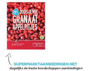 AH Doosjevol granaatappelpitjes aanbieding