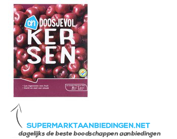 Doosjevol kersen aanbieding | Supermarkt