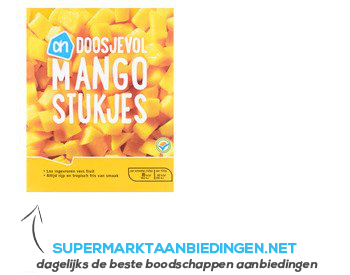 AH Doosjevol mangostukjes aanbieding