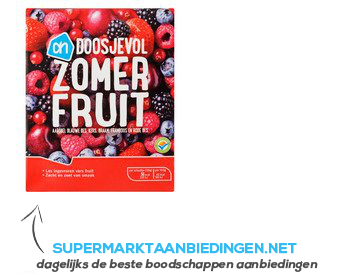 AH Doosjevol zomerfruit aanbieding