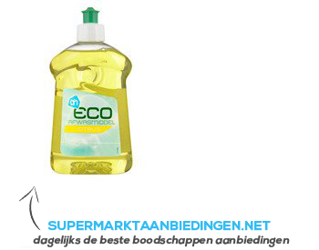 AH Eco afwasmiddel citrus aanbieding