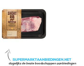 AH Excellent Beef shortrib aanbieding