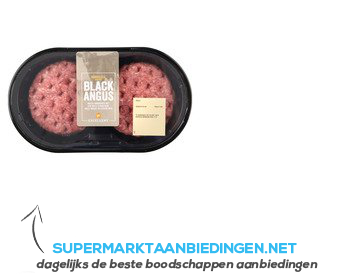 AH Excellent Black Angus burger aanbieding