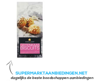 AH Excellent Geitenkaas biscuits aanbieding