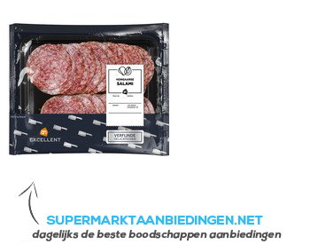 AH Excellent Hongaarse salami aanbieding