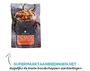 AH Excellent Indiase curry saus aanbieding