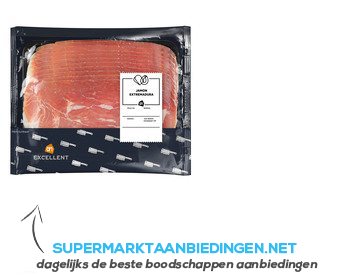 AH Excellent Jamon extremadura aanbieding