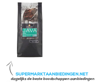 AH Excellent Java snelfilterkoffie aanbieding
