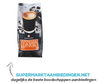 AH Excellent Lungo bonen aanbieding