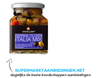 AH Excellent Olijven Italia mix aanbieding