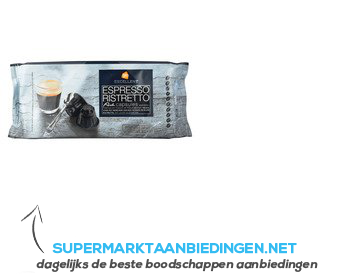 AH Excellent Perla espresso ristretto capsules aanbieding