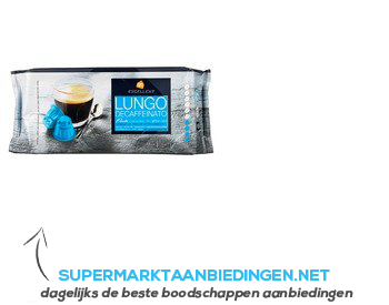 AH Excellent Perla Lungo decaffeinato capsules aanbieding