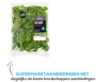 AH Excellent Pittige wasabi rucola aanbieding