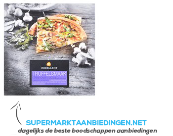 AH Excellent Pizza truffelsmaak aanbieding