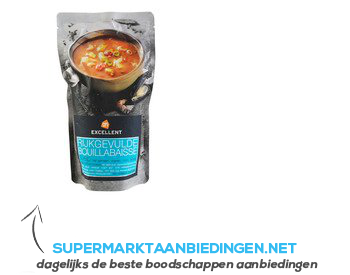 AH Excellent Rijkgevulde bouillabaisse in zak aanbieding