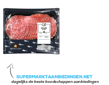 AH Excellent Salami Milano aanbieding