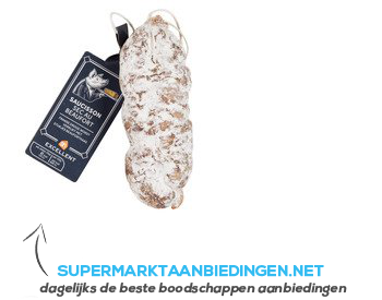 AH Excellent Saucisson Sec au Beaufort aanbieding