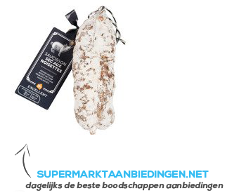 AH Excellent Saucisson sec aux noisettes aanbieding