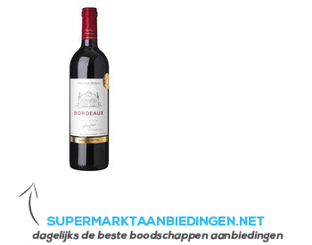 AH Excellent Selectie Grand Vin de Bordeaux aanbieding