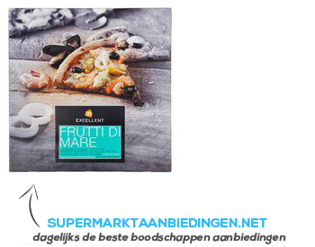 AH Excellent Steenoven pizza Frutti di mare aanbieding