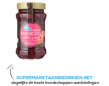 AH Extra jam frambozen aanbieding