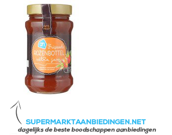 AH Extra jam rozenbottel