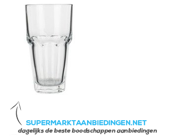 AH Facetglas 35 cl aanbieding