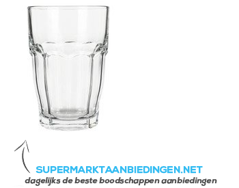 AH Facetglas 37 cl aanbieding