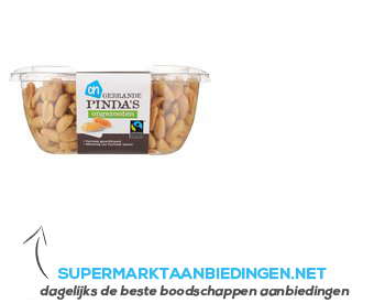 AH Fairtrade gebrande pinda's ongezouten aanbieding