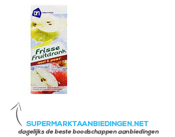 AH Frisse fruitdrank appel-peer