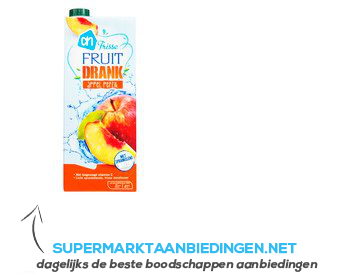 AH Frisse fruitdrank appel-perzik