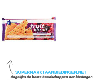 AH Fruitbiscuit bosvruchten aanbieding