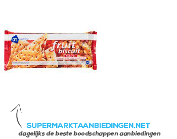 AH Fruitbiscuit naturel aanbieding