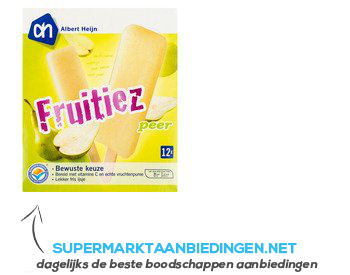 AH Fruitiez peer aanbieding