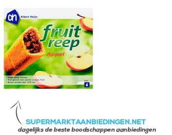 AH Fruitreep appel aanbieding