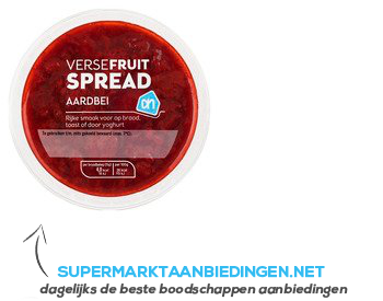 AH Fruitspread aardbei aanbieding