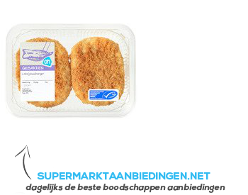 AH Gebakken kabeljauwburger aanbieding