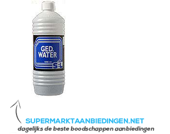 AH Gedemineraliseerd water aanbieding