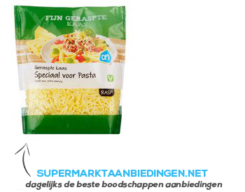 AH Geraspte kaas voor pasta aanbieding