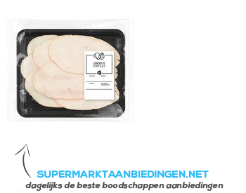 AH Gerookte kipfilet plakjes aanbieding